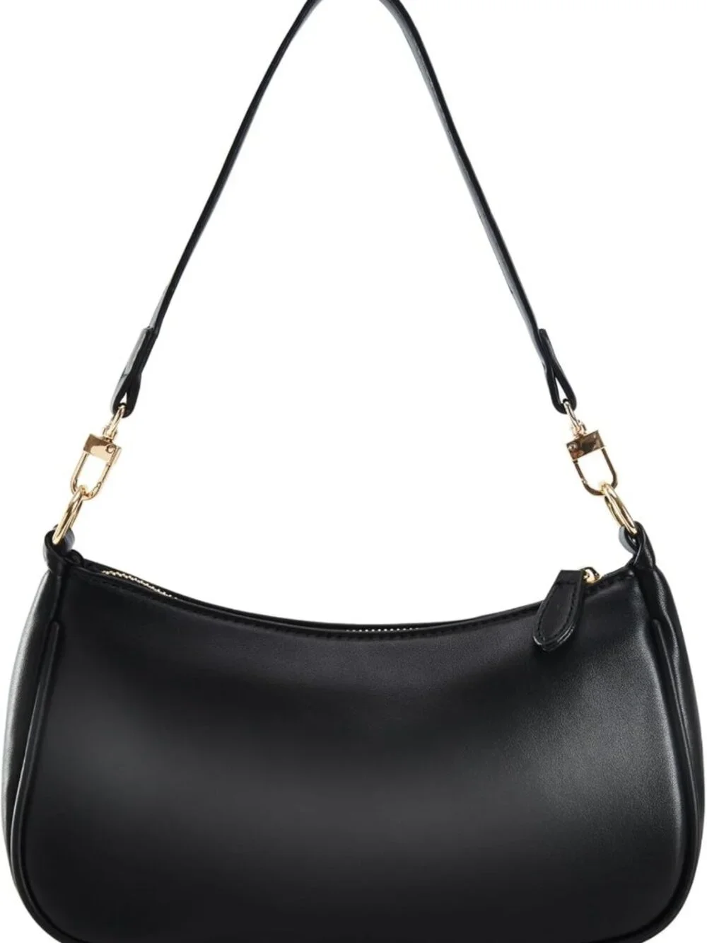 Chic Vegan Leather Crossbody Shoulder Bag | Small Hobo Clutch Purse for Women